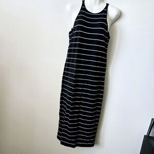 Athleta Nautical Striped Maxi dress Small
